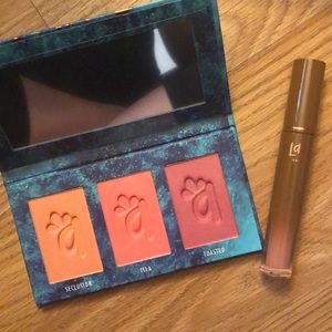 Alamar cosmetics bundle blush trio + Dulce liquid